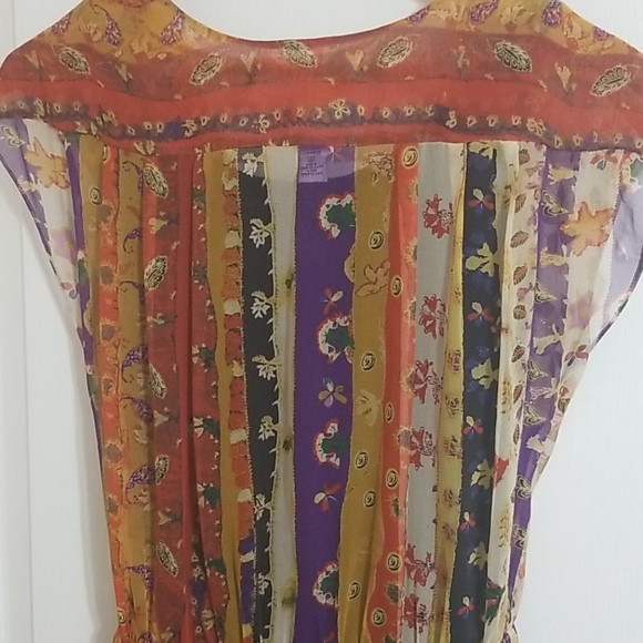 Diane von Furstenberg Silk Multi Pattern Dress 4 - Picture 11 of 16